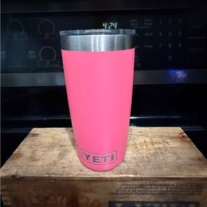 YETI Bright Pink Stainless Steel 10 oz Tumbler